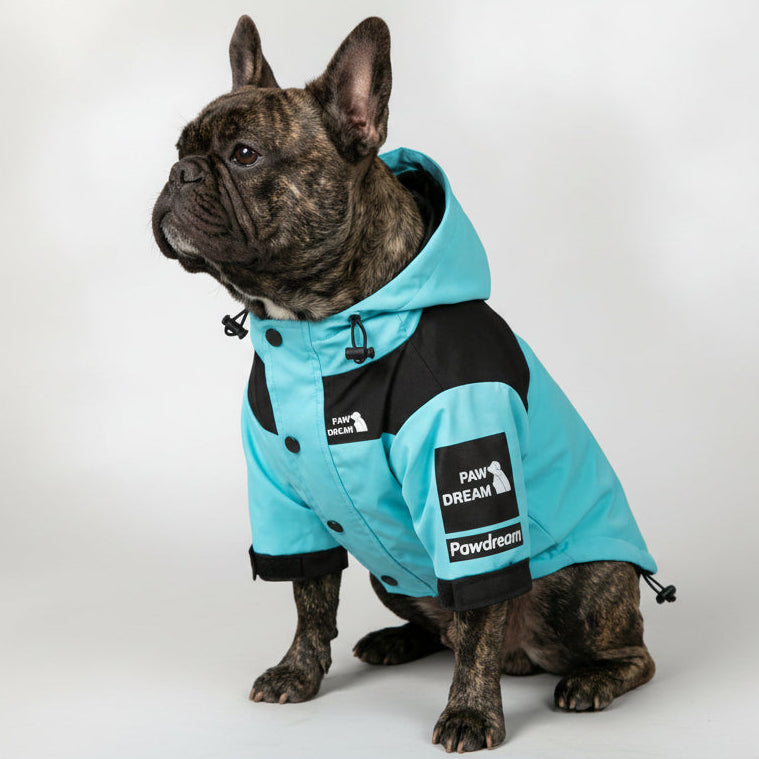 AquaPaw Dog Raincoat | Waterproof, Windproof Jacket for French Bulldogs 0