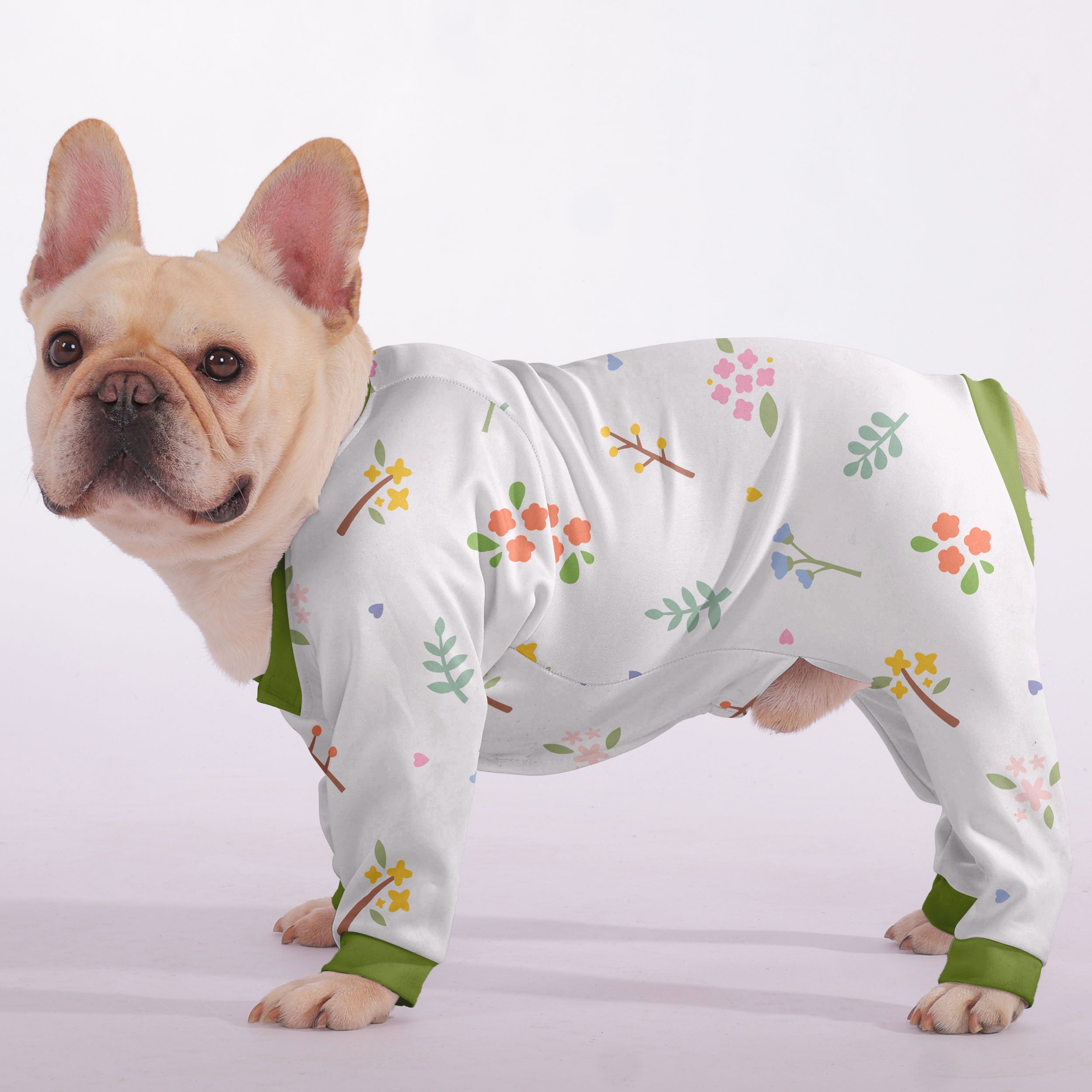 Aspen Dog Pajamas | Soft, Cozy Onesie for French Bulldogs 1