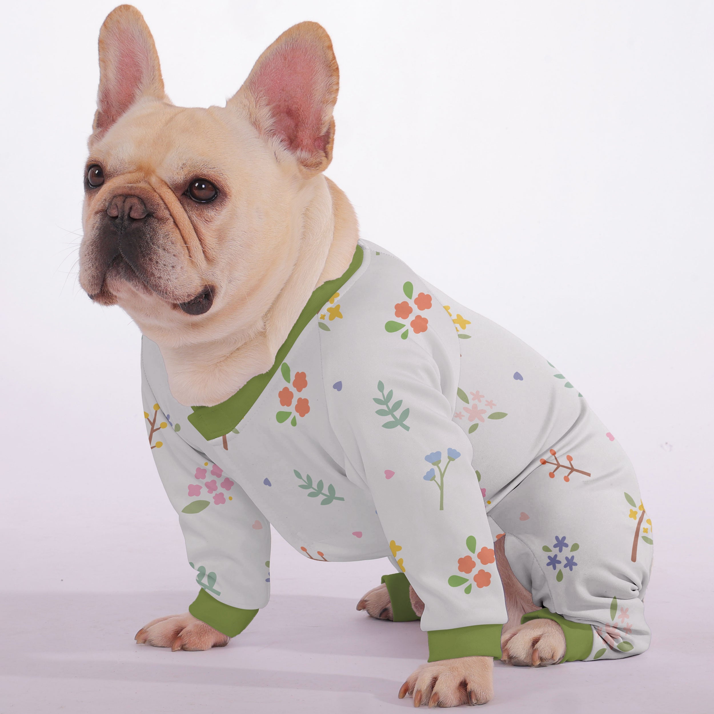 Aspen Dog Pajamas | Soft, Cozy Onesie for French Bulldogs 3