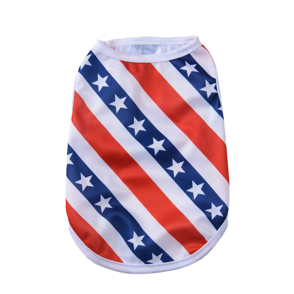 Barky Dog Shirt | Lightweight Cotton, Patriotic Design for French Bulldogs 8