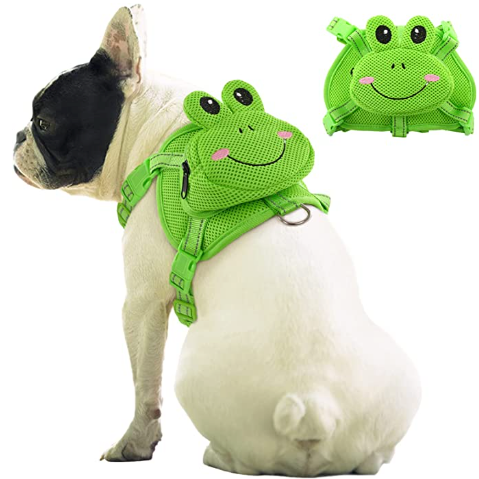 Fido Backpack Harness | Comfortable Nylon, Perfect for French Bulldogs 1