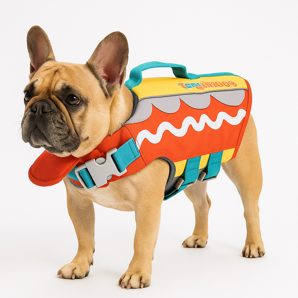 Fido Float Jacket | Dog Life Vest with Anti-Choke Design, Oxford Fabric 0