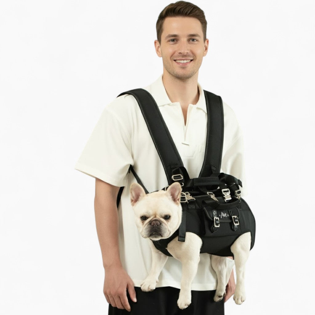 Fido Frenchie Backpack | Ergonomic Lightweight Dog Carrier 0