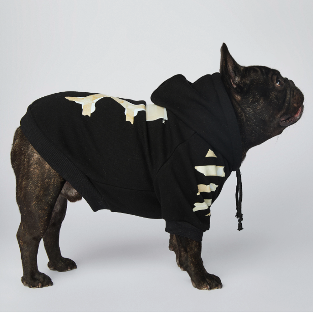 Fido Woof Dog Hoodie | Premium Cotton, Stylish Design for French Bulldogs 0