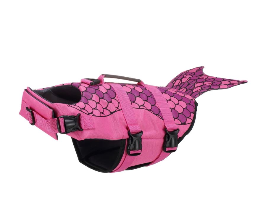 Finn Dog Life Jacket | Shark-Inspired, Adjustable Fit, Water-Resistant 8