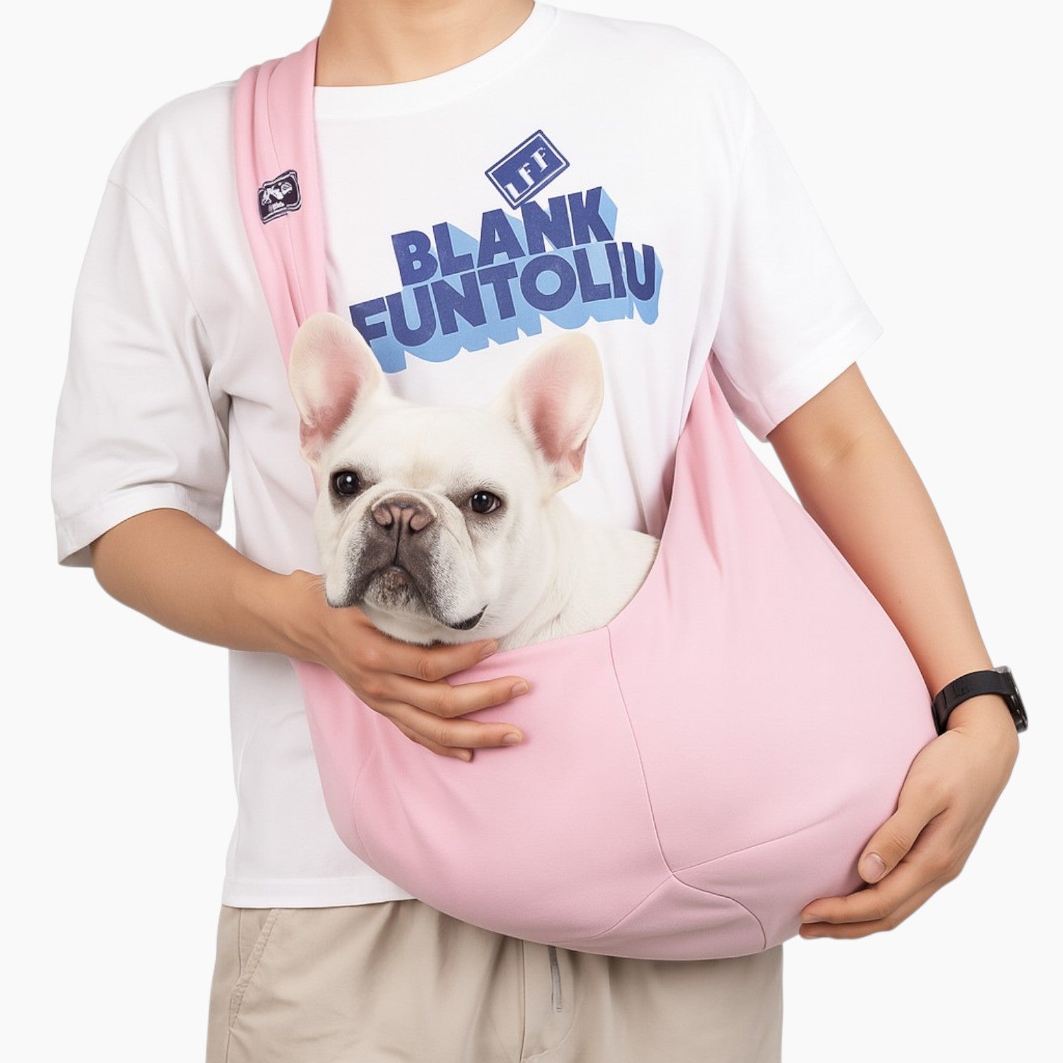 Frenzy Dog Carrier Bag | Ergonomic, Lightweight Sling for Small Dogs 5