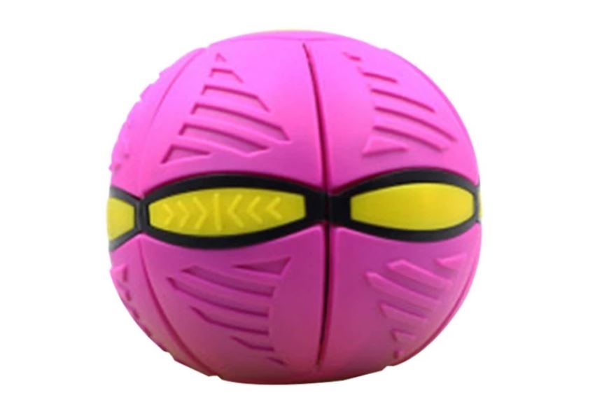 Frenzy Frenchie Ball | LED Light-Up, Durable Rubber Dog Toy 3