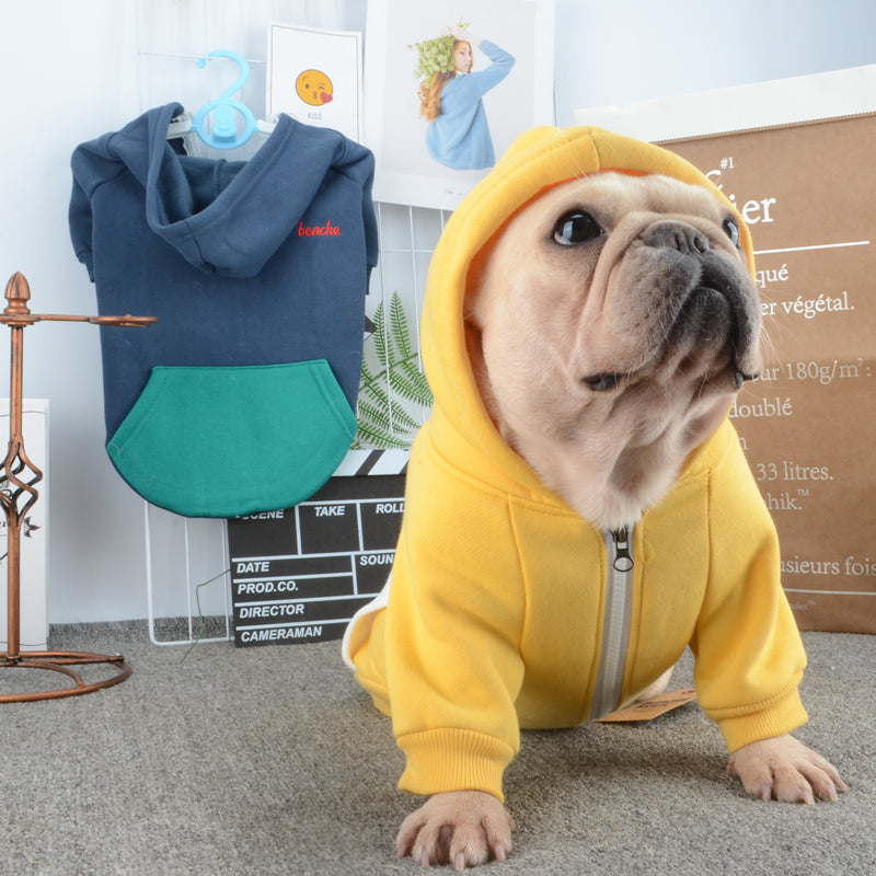 Frodo Dog Hoodie | Cozy Cotton, Tailored Fit for French Bulldogs 3