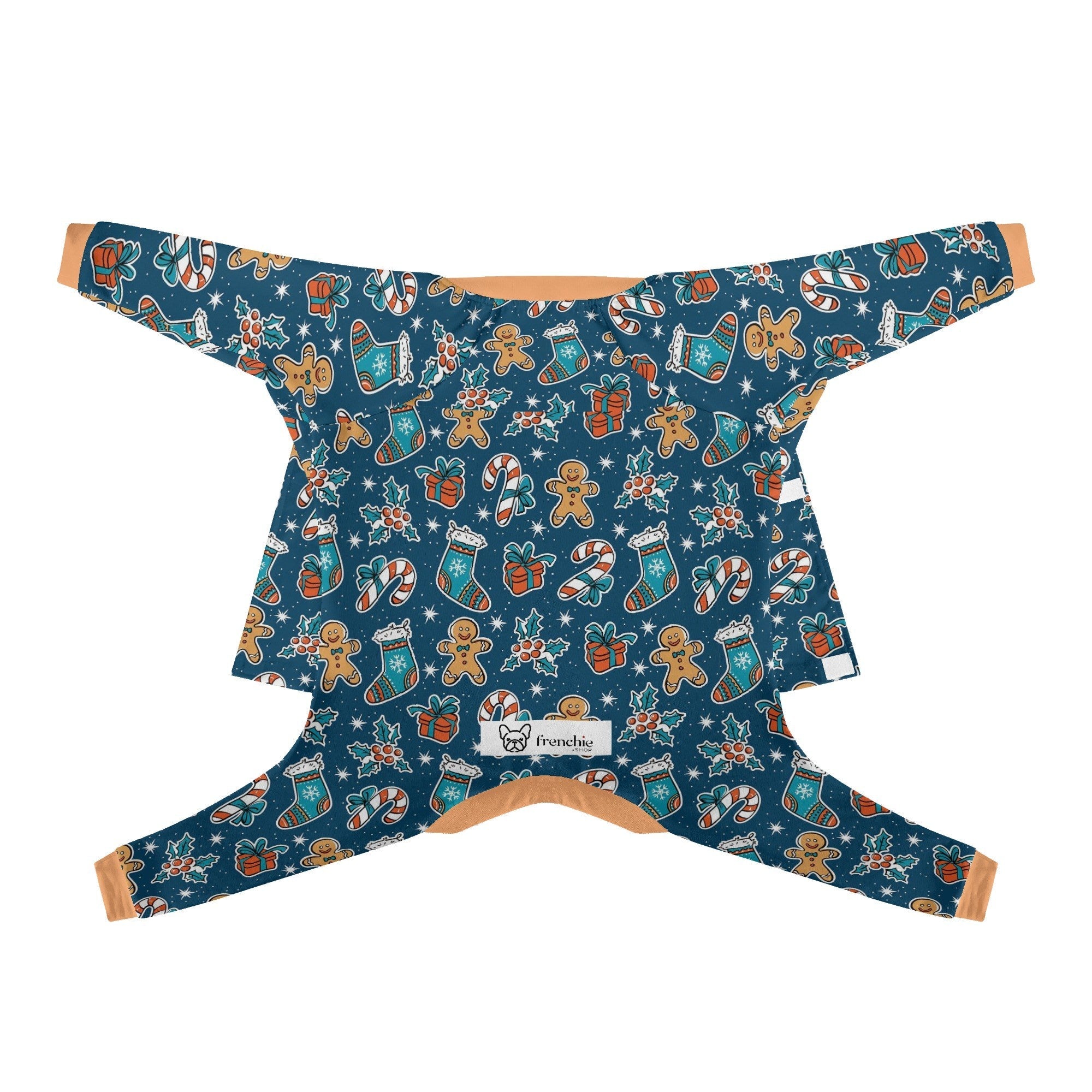 Frodo Dog Pajamas | Soft, Breathable Fabric, Full-Body Coverage for French Bulldogs 4