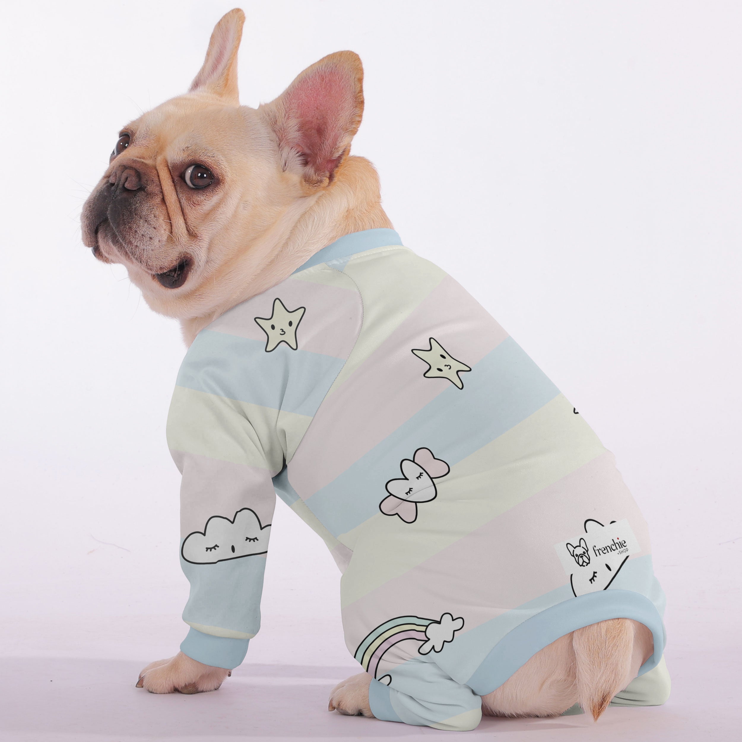 Frodo Dog Pajamas | Soft, Breathable Fabric, Snug Fit for French Bulldogs 1