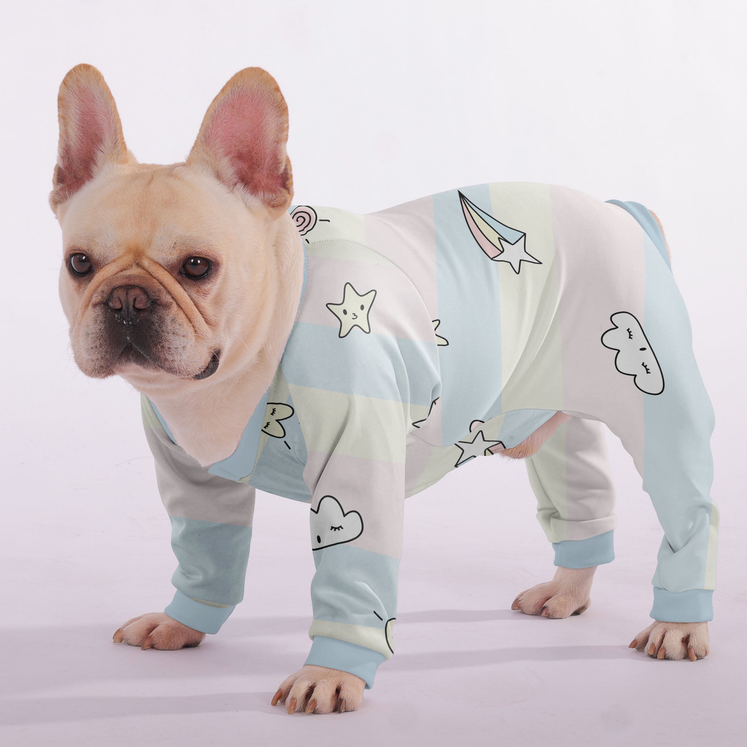 Frodo Dog Pajamas | Soft, Breathable Fabric, Snug Fit for French Bulldogs 3