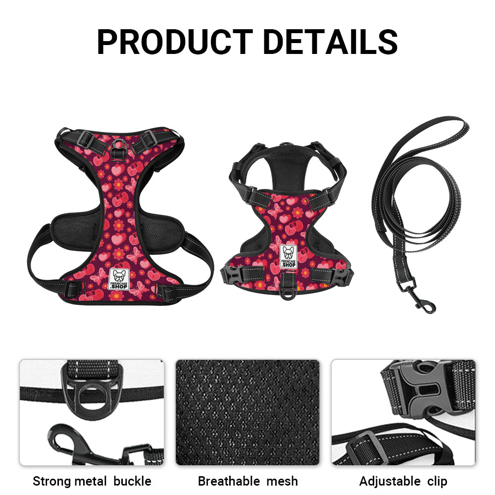 Jasper Dog Harness | No-Pull, Adjustable Fit for French Bulldogs 5
