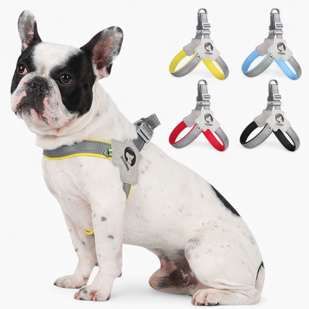 Lumi Dog Harness | No-Pull, Reflective Design for French Bulldogs 1