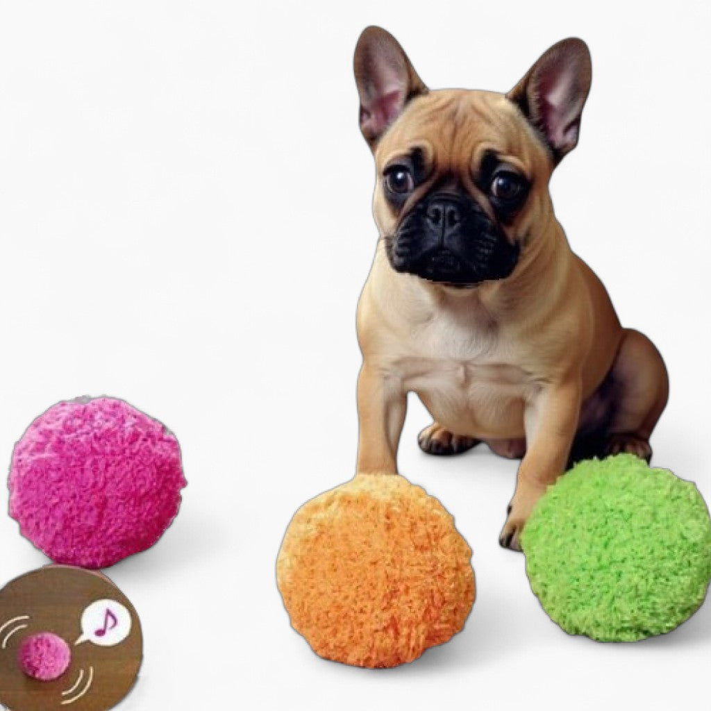 Milo Magic Roller Ball Toy | Interactive Dog Toy with Colorful Covers 0