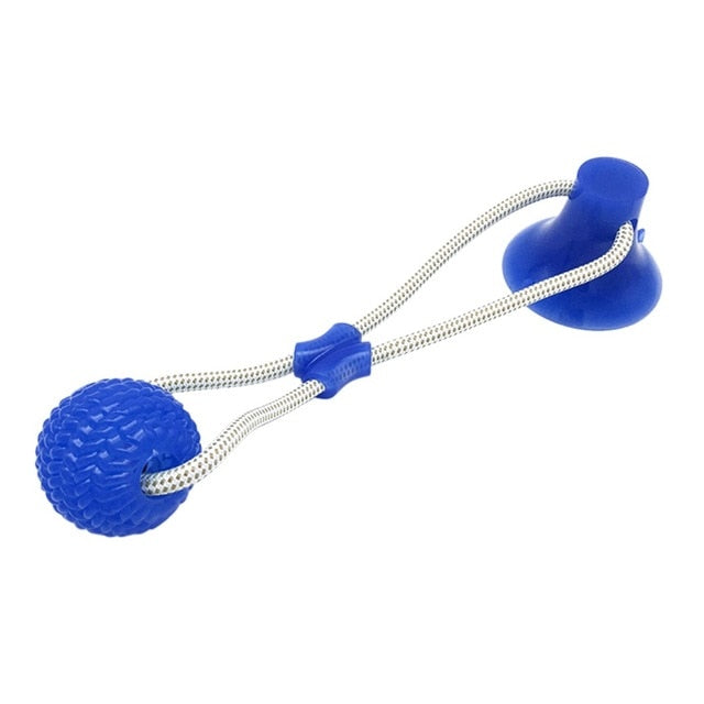 Suction Frenchie TugToy | Bite-Resistant, Engaging Play for Aggressive Chewers 0