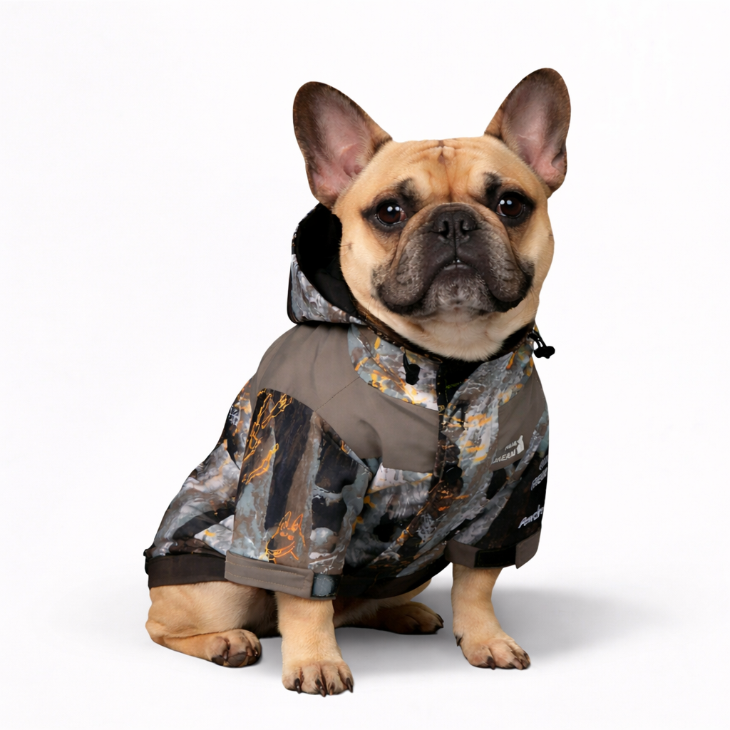 Tango Dog Raincoat | Waterproof Camouflage with Adjustable Hood 4