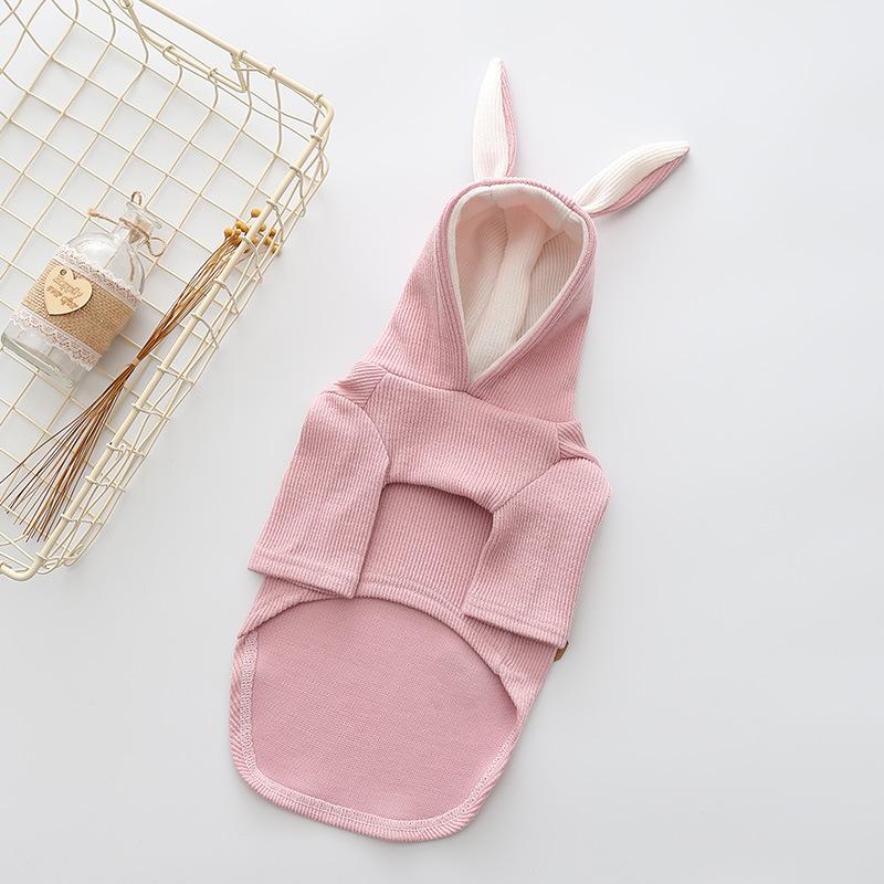 Bunny Frenchie Hoodie | Soft Cotton, Double-Layer Design 7