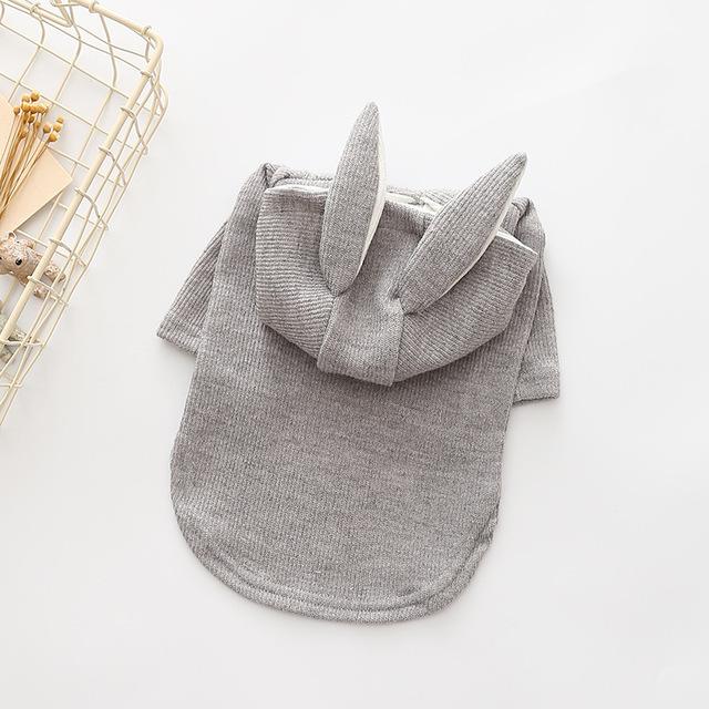Bunny Frenchie Hoodie | Soft Cotton, Double-Layer Design 8