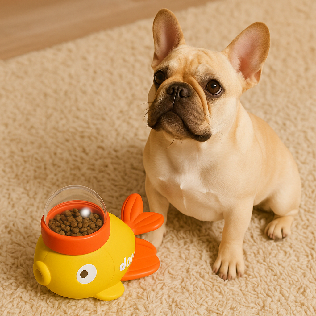 Ducky Dog Puzzle Toy | Interactive Slow Feeder, Premium ABS for Small Breeds 1