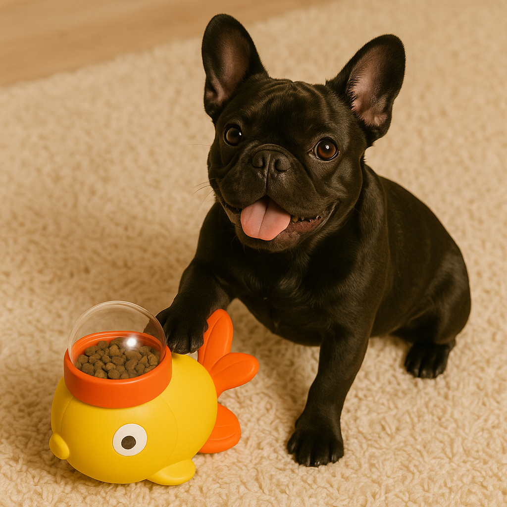 Ducky Dog Puzzle Toy | Interactive Slow Feeder, Premium ABS for Small Breeds 2