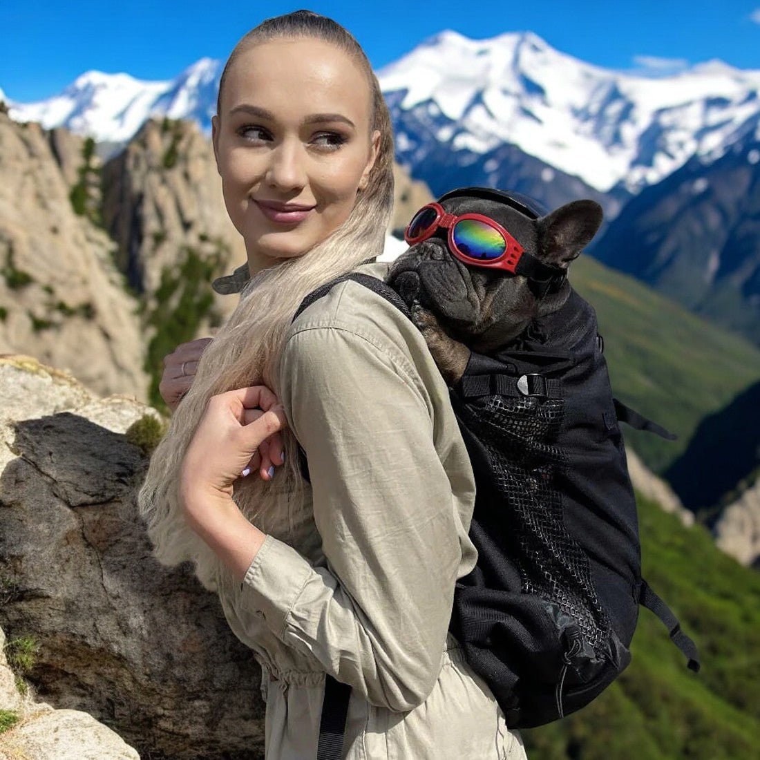 Fido Dog Carrier Bag | Breathable, Lightweight, Perfect for Small Dogs 6