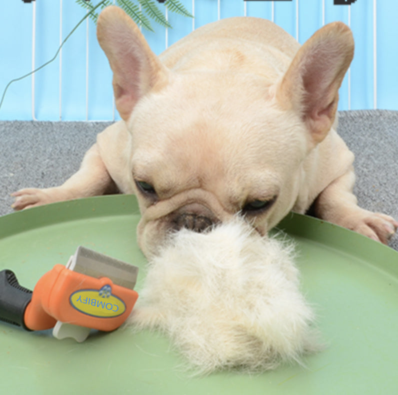Fido Dog Grooming Comb | Reduces Shedding, Ergonomic Design 4