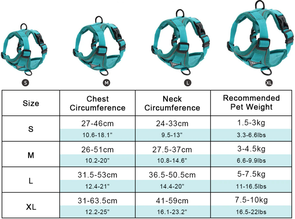 Fido Dog Harness | No Pull, Adjustable with Handle for French Bulldogs 7