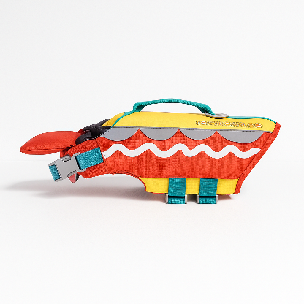 Fido Float Jacket | Dog Life Vest with Anti-Choke Design, Oxford Fabric 4