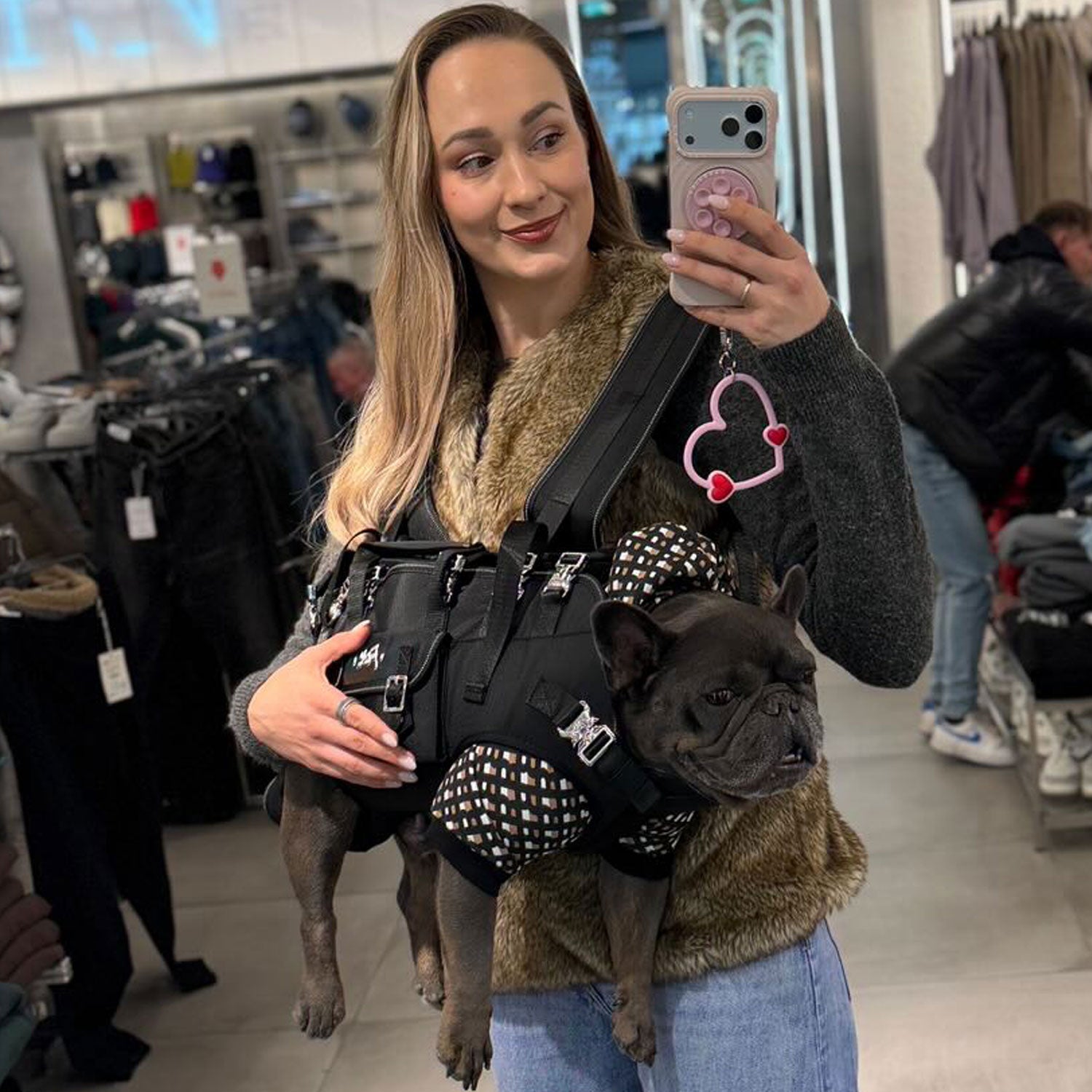 Fido Frenchie Backpack | Ergonomic Lightweight Dog Carrier 2