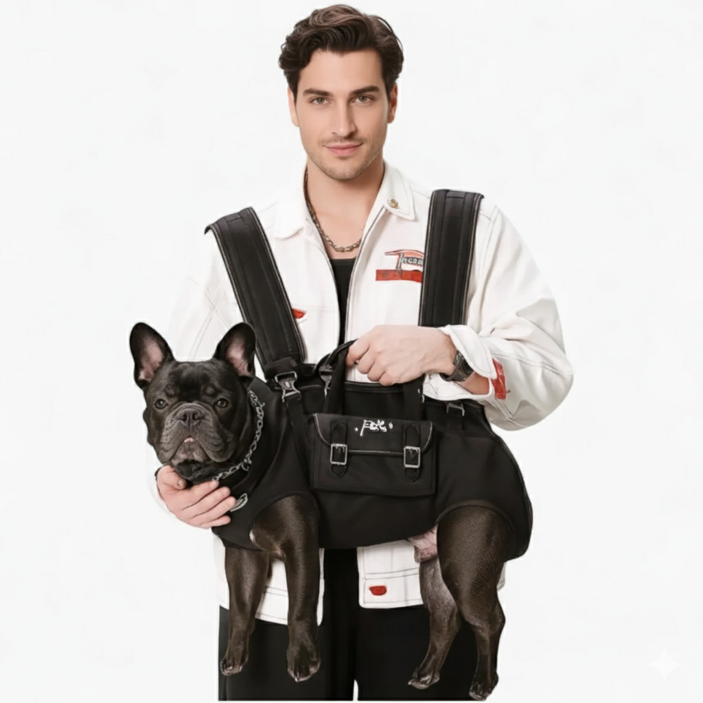 Fido Frenchie Backpack | Ergonomic Lightweight Dog Carrier 7