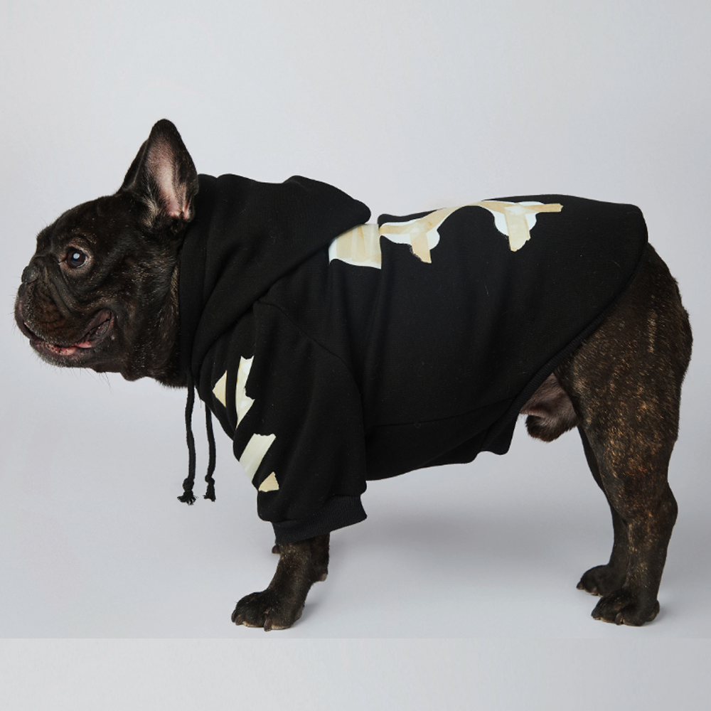 Fido Woof Dog Hoodie | Premium Cotton, Stylish Design for French Bulldogs 4