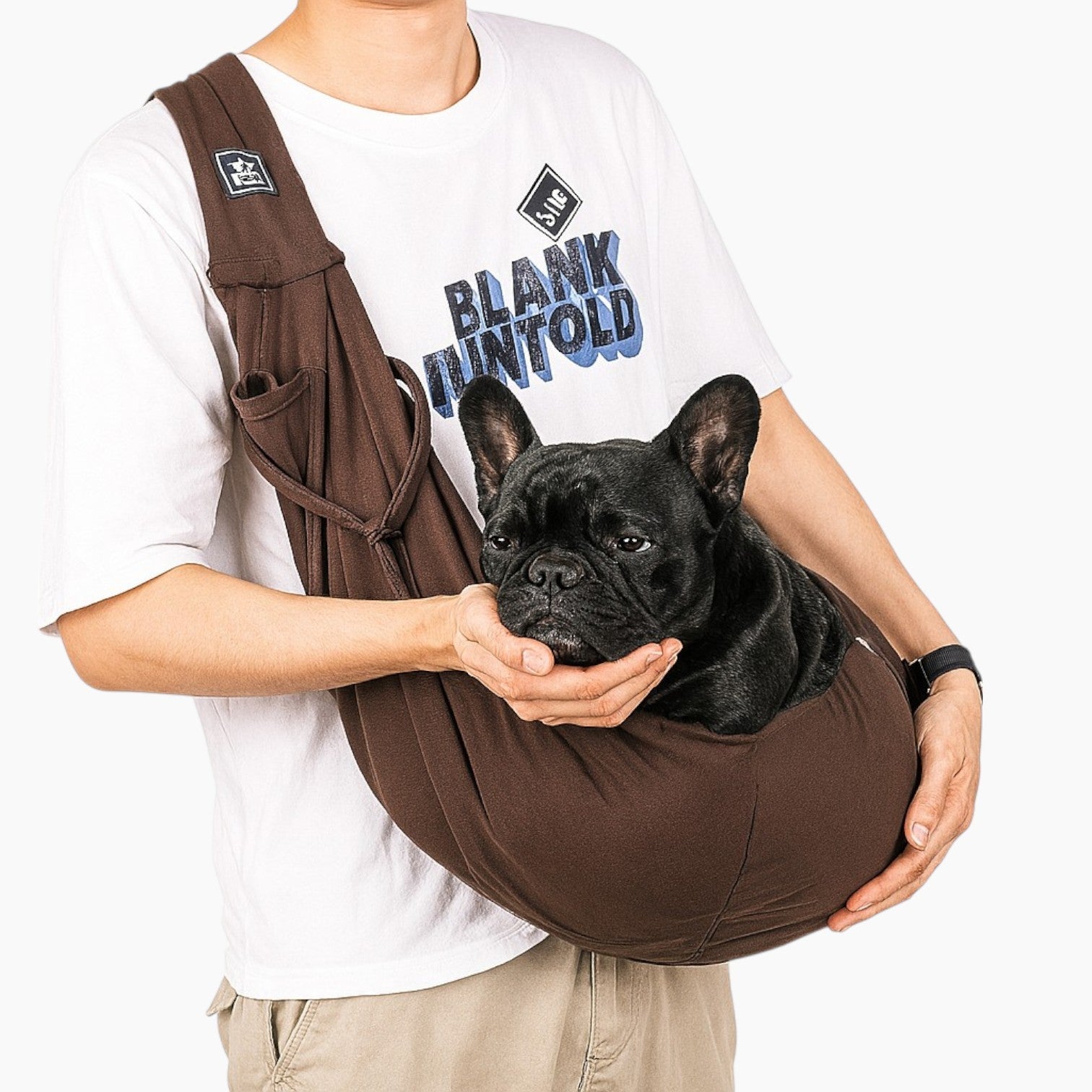 Frenzy Dog Carrier Bag | Ergonomic, Lightweight Sling for Small Dogs 6