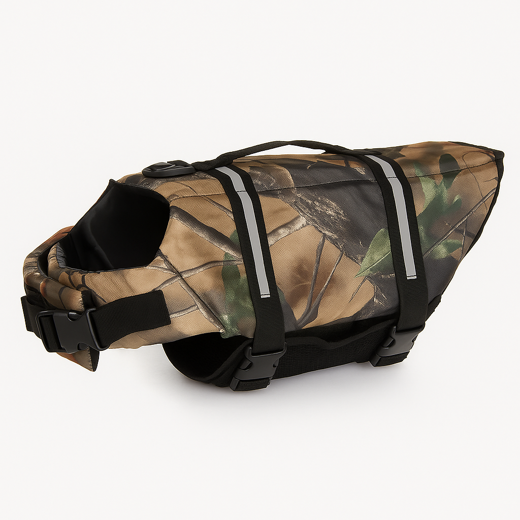 Frodo Dog Life Jacket | Lightweight, Adjustable Swim Vest with Reflective Accents 2