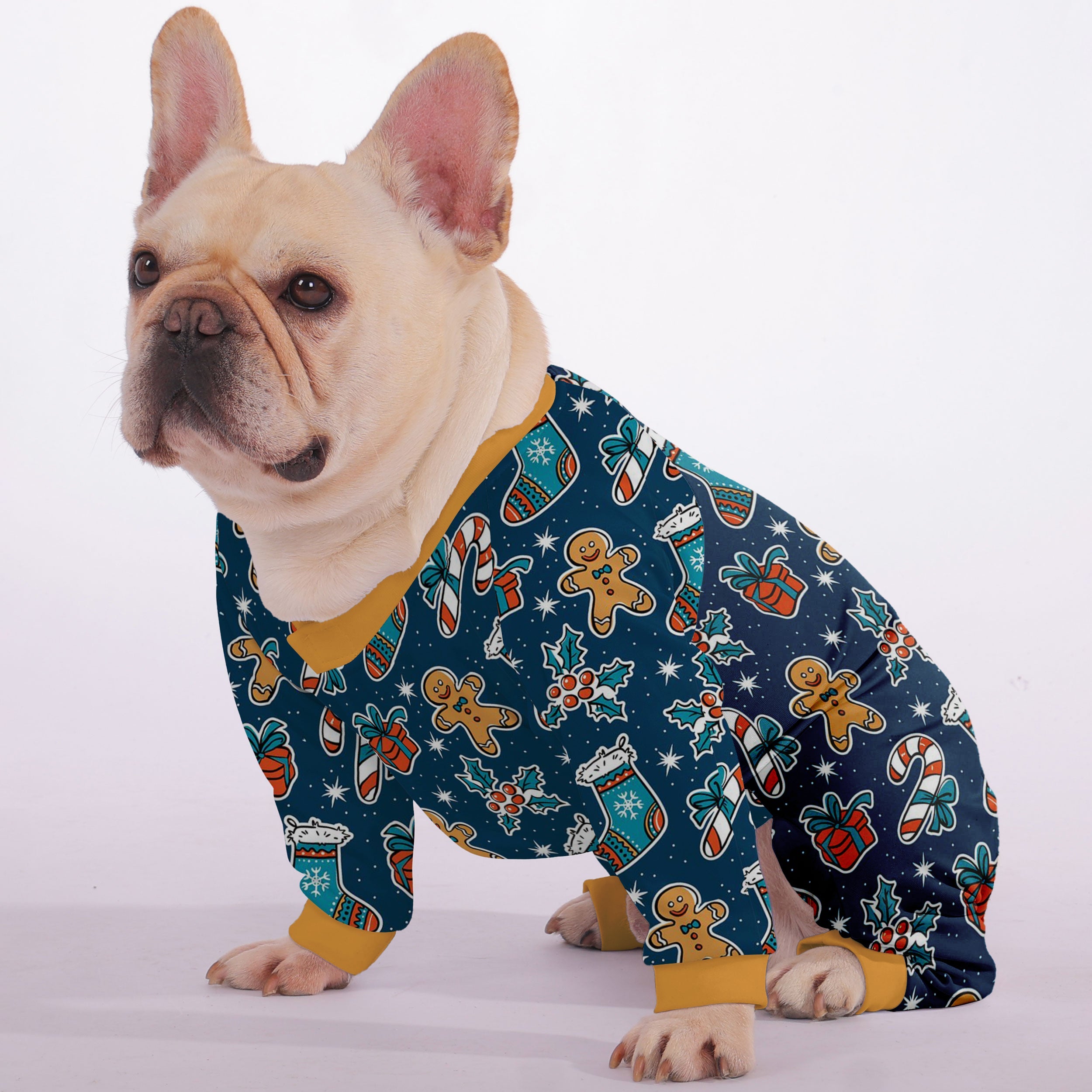 Frodo Dog Pajamas | Soft, Breathable Fabric, Full-Body Coverage for French Bulldogs 2