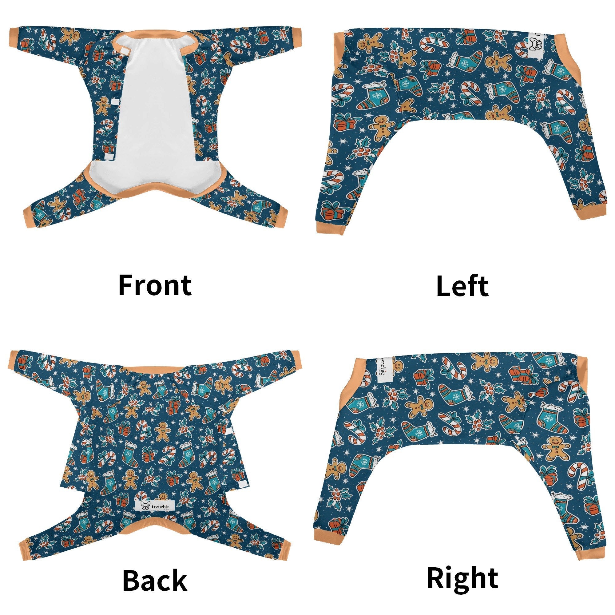 Frodo Dog Pajamas | Soft, Breathable Fabric, Full-Body Coverage for French Bulldogs 7