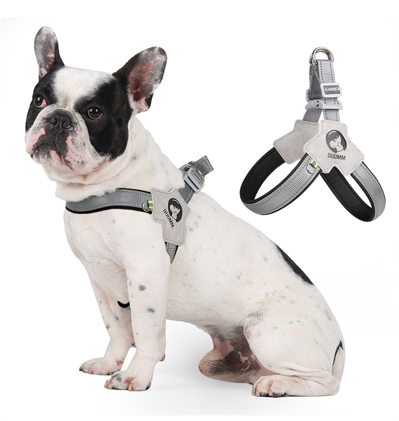 Lumi Dog Harness | No-Pull, Reflective Design for French Bulldogs 0