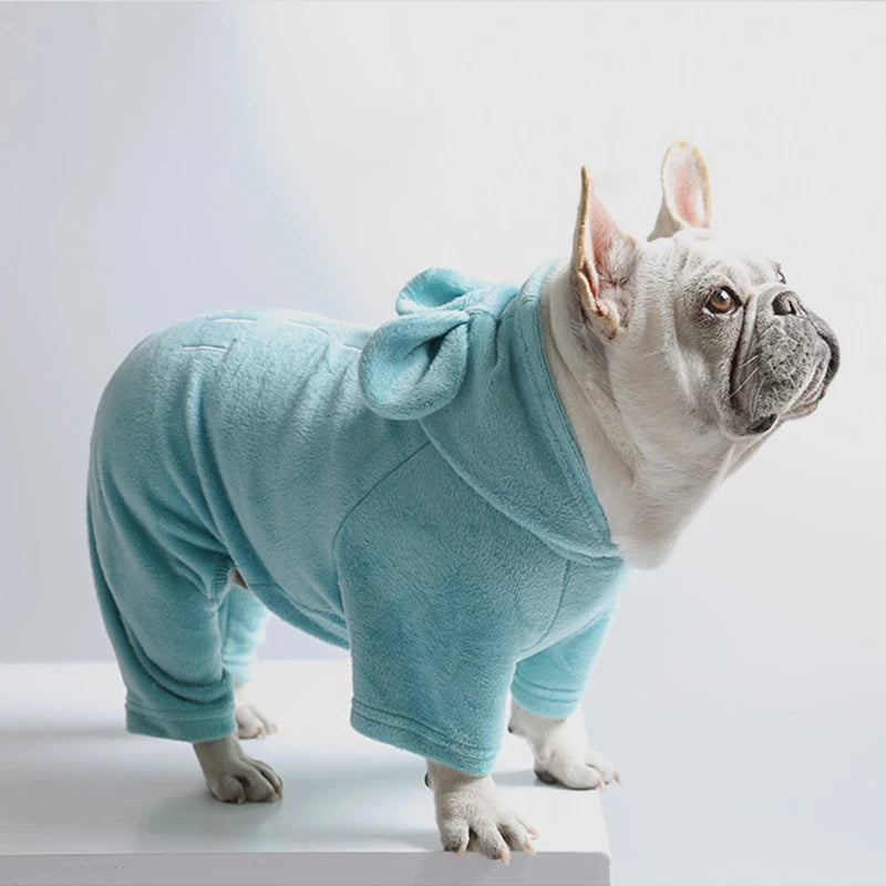 Nora Frenchie Hoodie | Cozy Fleece with Bear Ears 2