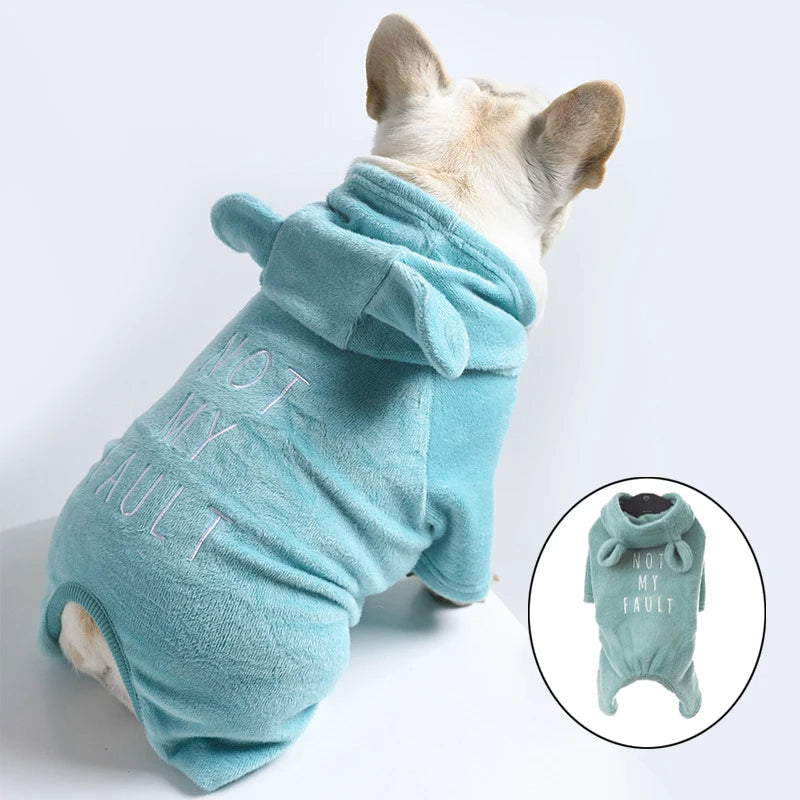 Nora Frenchie Hoodie | Cozy Fleece with Bear Ears 3