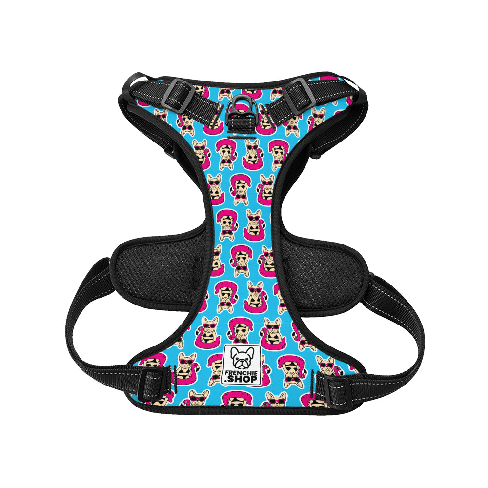 Pawtastic Dog Harness | No-Pull Design, Adjustable Fit for French Bulldogs 2