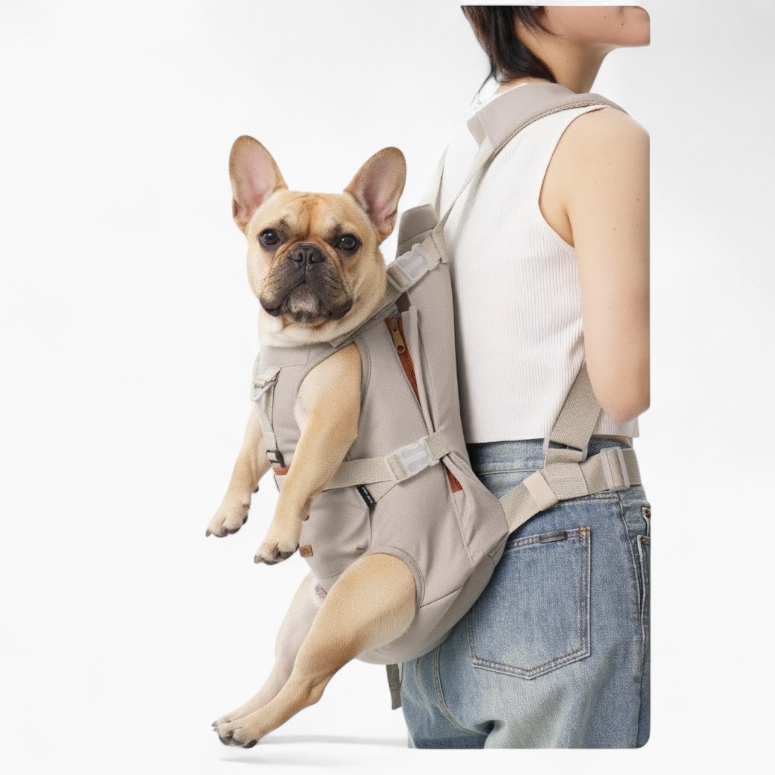PupTrek Dog Carrier Bag | Breathable, Military-Grade Fabric for Small Dogs 5