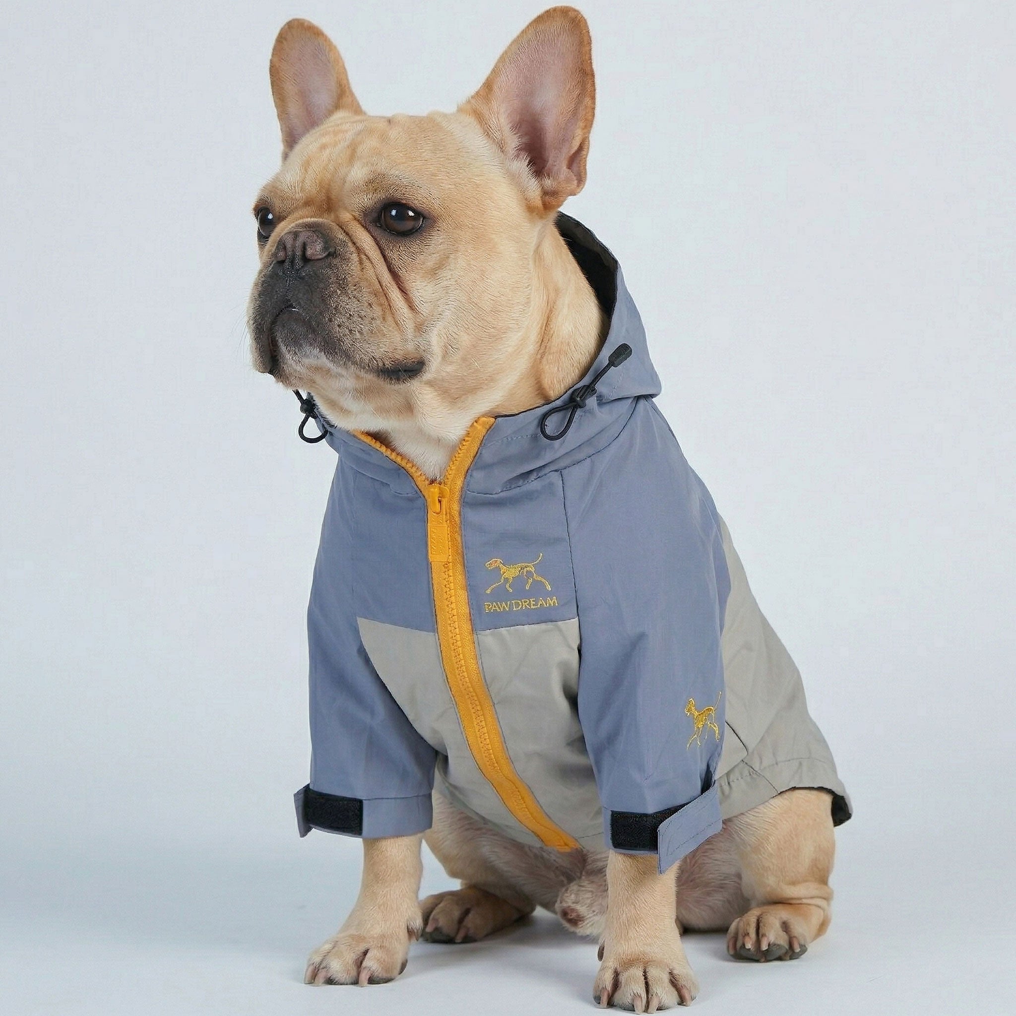 Sparky Dog Raincoat | Waterproof, Windproof Jacket for French Bulldogs 0