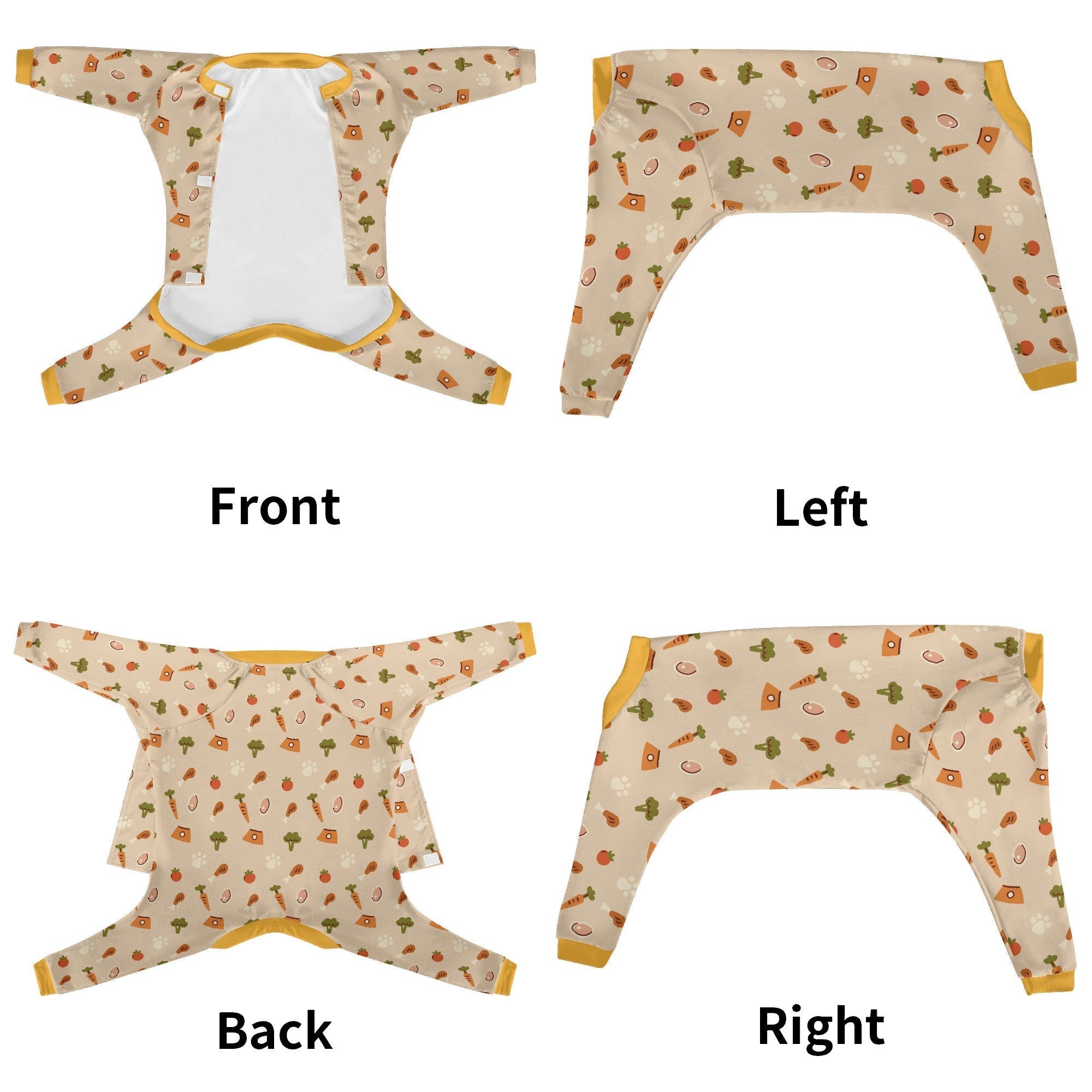 Zesty Dog Pajamas | Soft, Breathable Fabric for Cozy Comfort 8